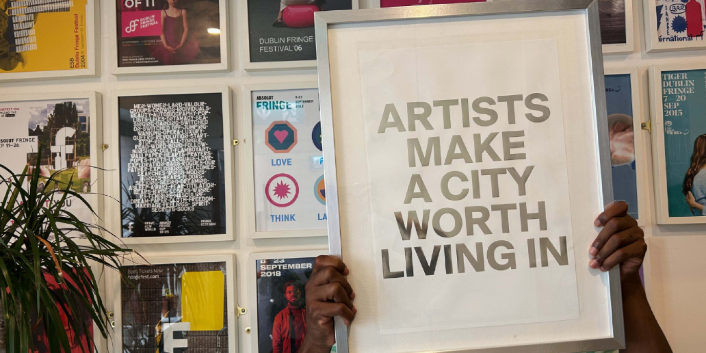 artists make a city worth living in print
