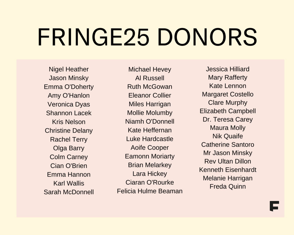 Fringe25 25.11.19