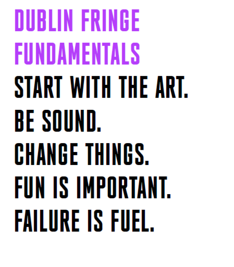 Dublin Fringe Fundamentals