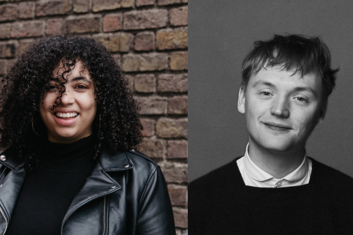 Image of Áine Mulloy (L) and Dan Colley (R)