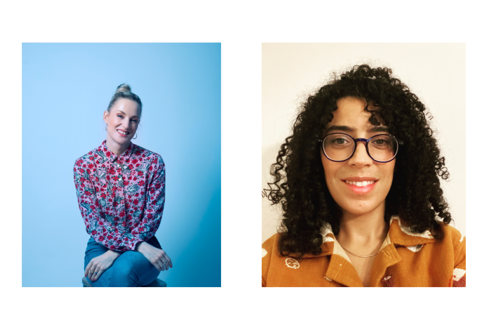 Portraits of Julie Blakeney and Carly McKenna
