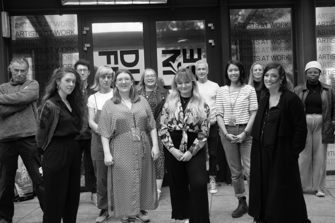 Dublin Fringe Festival team photo taken in 2021