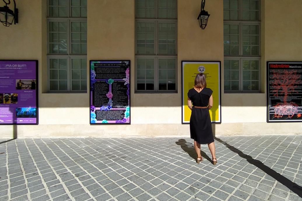 Manifestos on view at CCI Paris