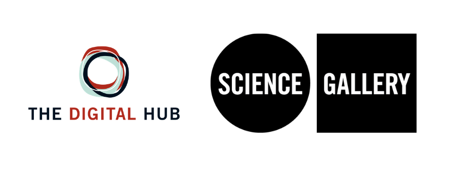The Digital Hub logo + Science Gallery logo